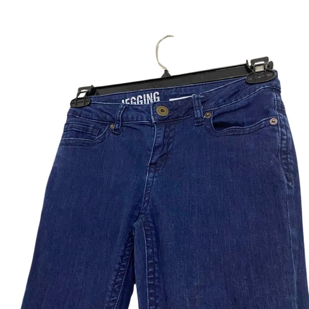 DKNY Jeggings Stretch Denim Jeans With Ankle and Leg Zippers Size 2 - Picture 7 of 14